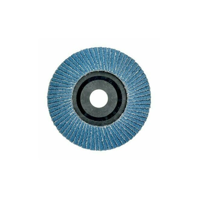 11 disques à lamelles et polissage Ø 125 mm 4 x disques à lamelles bleus  (inox)